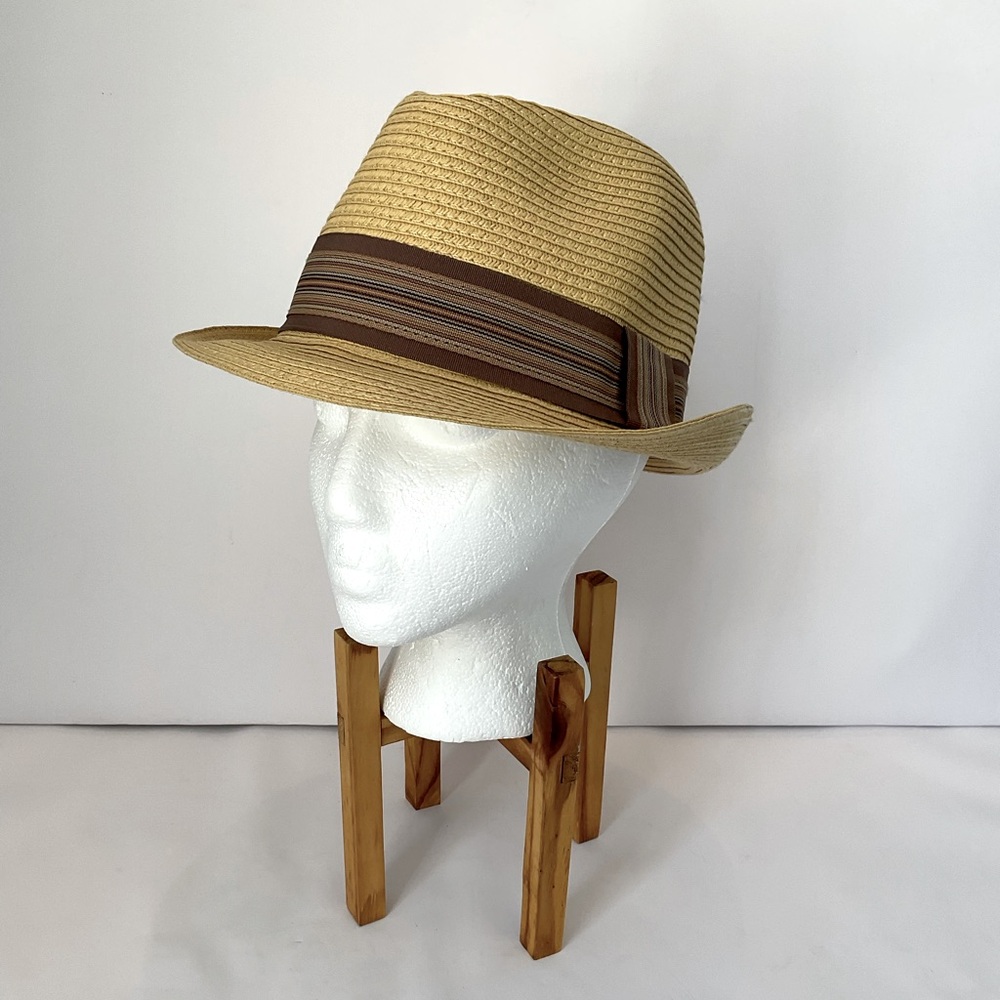 Women’s Angela & William Stylish Tan Fedora Hat